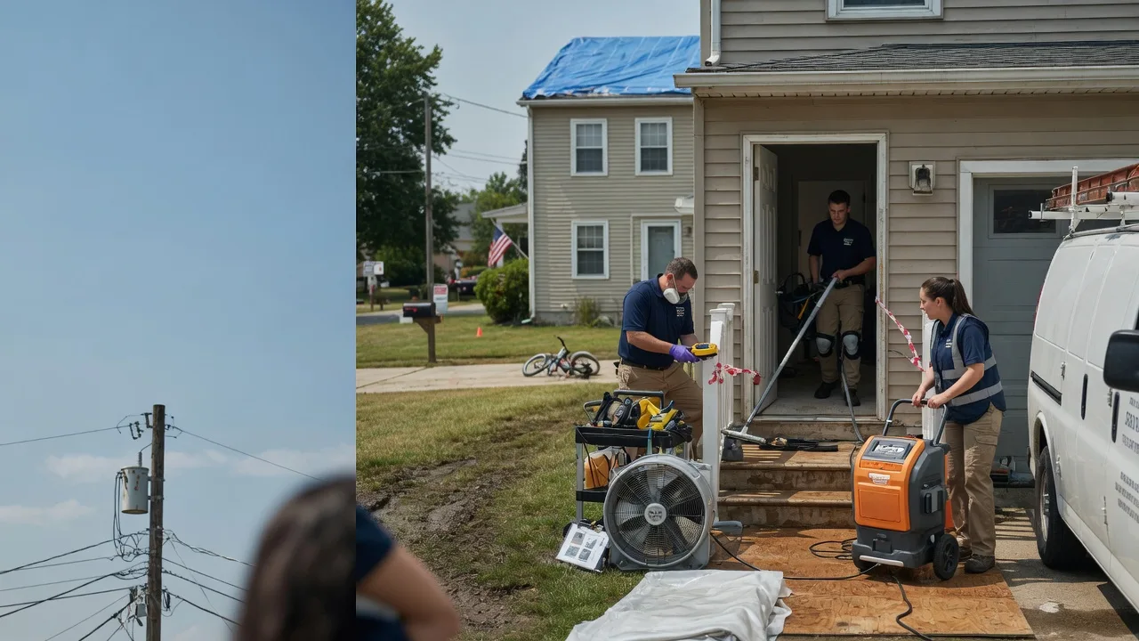 Water Damage Repair in Gaastra, MI near me